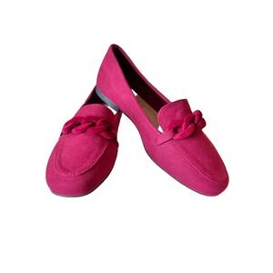 Journee Collection Kids Cordell Shoes Slip On Red Size 6 NWB Stylish Dress Party